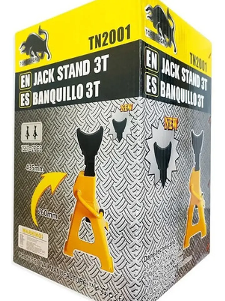 Banquillos Caballete Soporte 3 Toneladas 2 Pcs  2