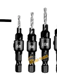 Pack 4 Brocas Piloto Avellanador Mas Llave Allen - Miniatura 1