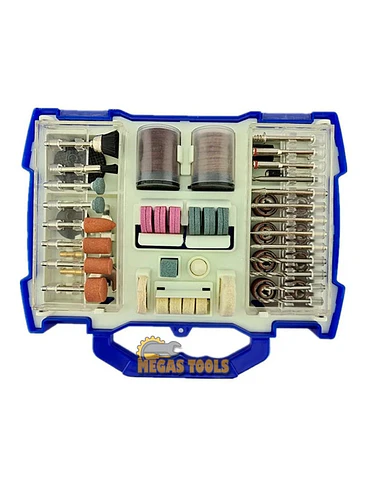 Kit Set Jgo De Acc. Para Minitorno Tipo Dremel 145pcs 1