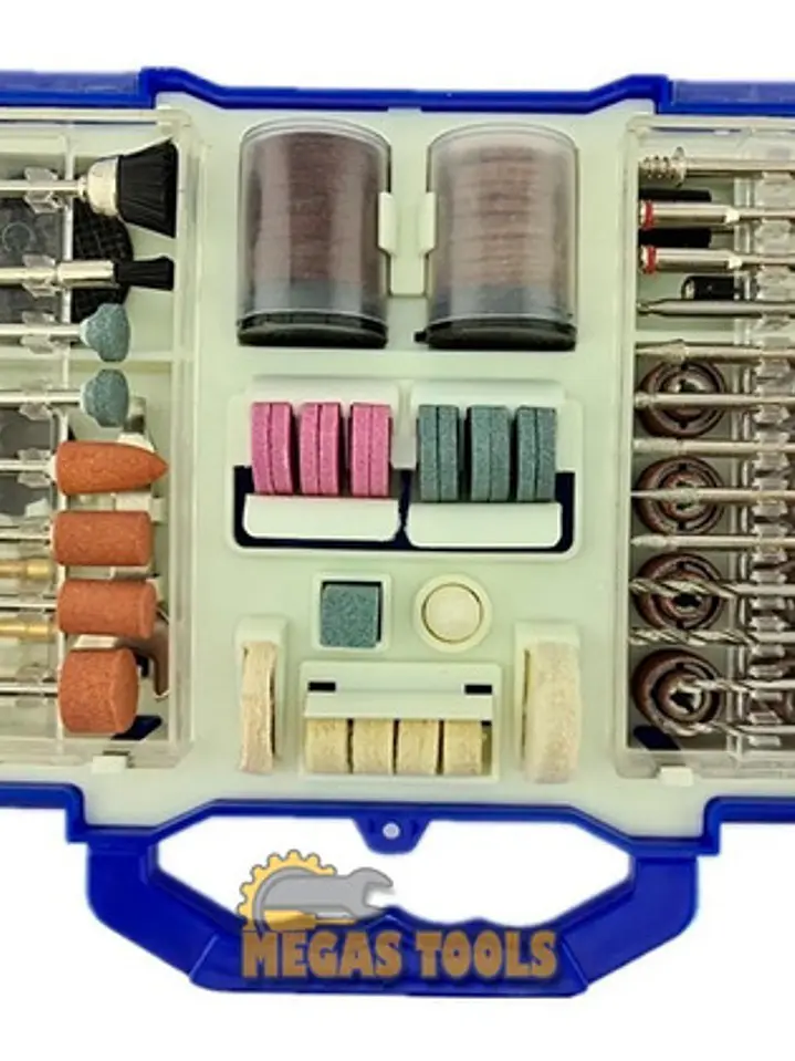 Kit Set Jgo De Acc. Para Minitorno Tipo Dremel 145pcs 1