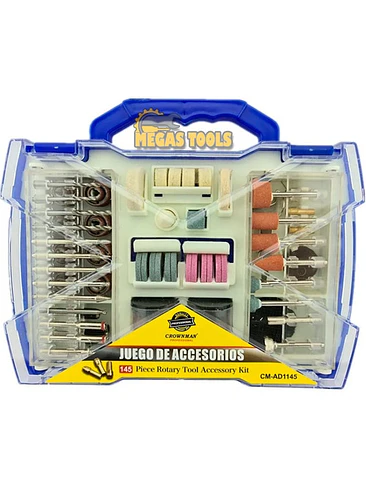 Kit Set Jgo De Acc. Para Minitorno Tipo Dremel 145pcs 2