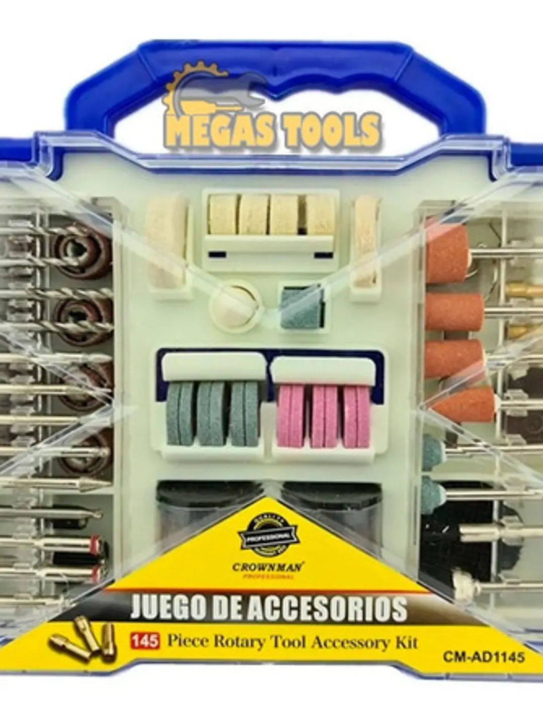 Kit Set Jgo De Acc. Para Minitorno Tipo Dremel 145pcs 2