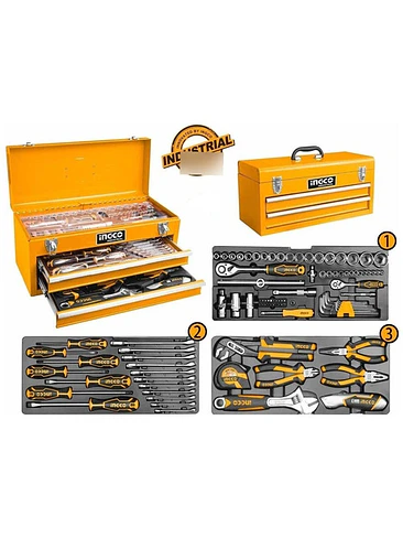 Caja De Herramientas Metálica 97 Piezas Ingco Envios Gratis 2
