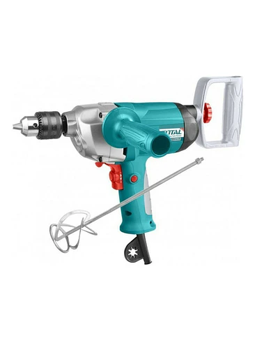 Mezclador Taladro 1100w Total Td61101 + Accesorios 1