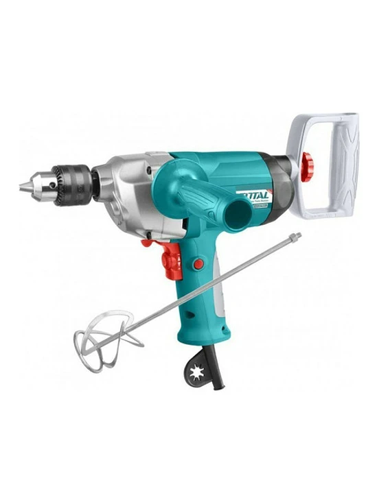 Mezclador Taladro 1100w Total Td61101 + Accesorios 1