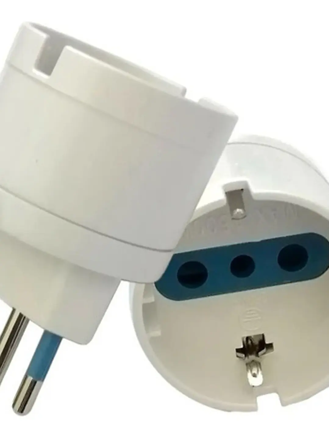 Adaptador Enchufe Europeo A Nacional Chile Sec  1