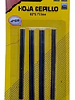 2x Cuchillas Repuesto Cepillo Eléctrico 82mm Makita Delgada - Miniatura 1