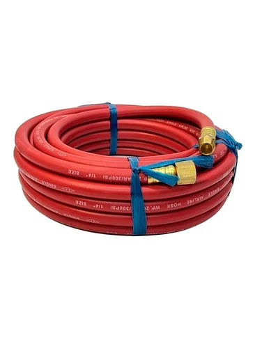 Manguera Para Compresor De Aire Reforzada Pvc 1/4 10 Mts 2