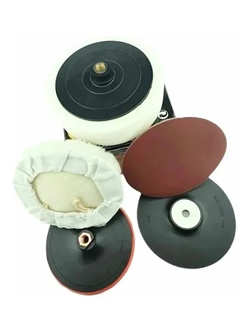 Juego De Accesorios Para Pulir 7 Piezas 180mm 1
