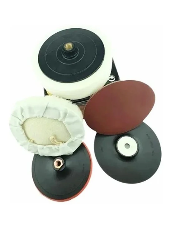 Juego De Accesorios Para Pulir 7 Piezas 180mm 1