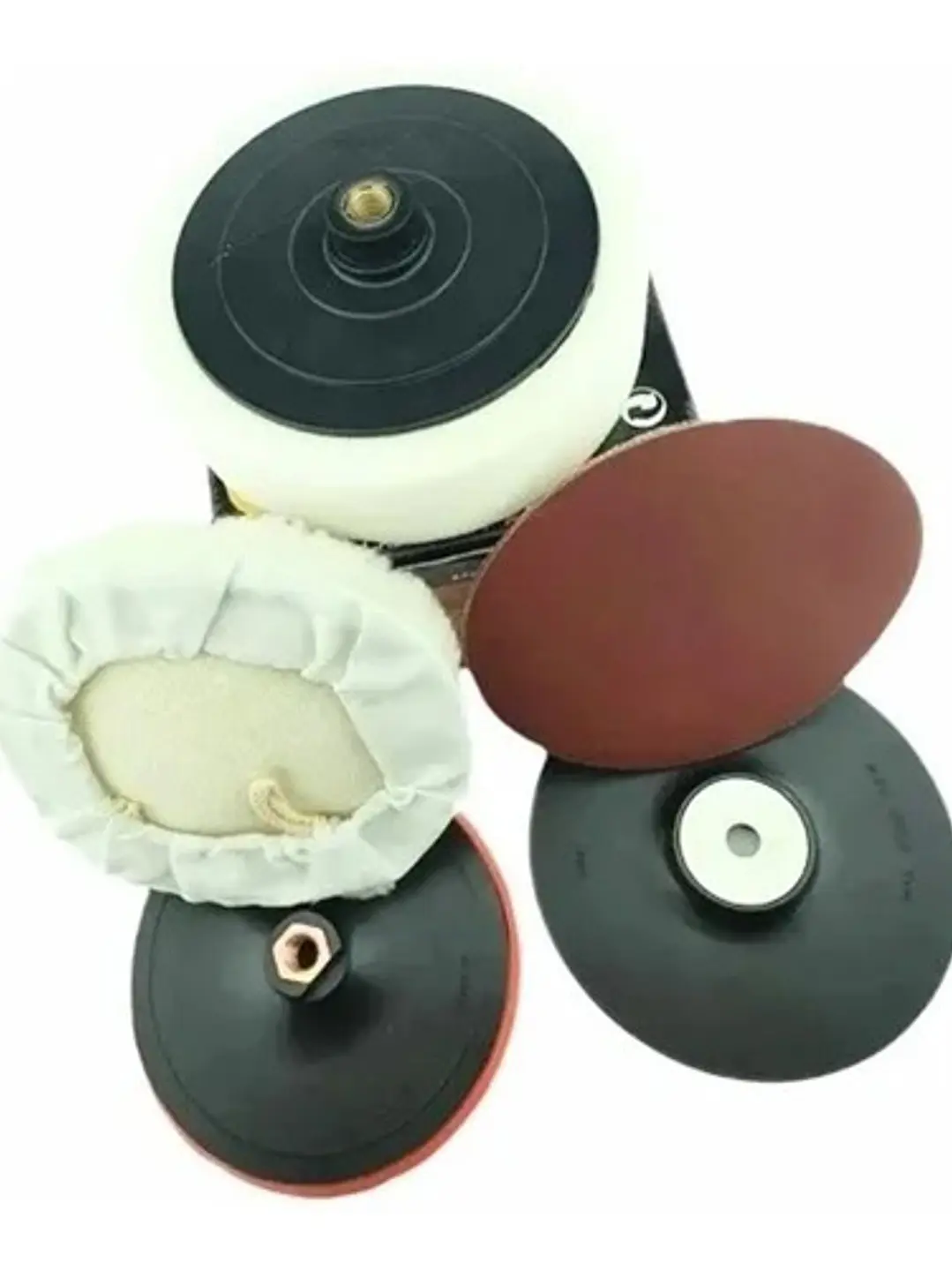 Juego De Accesorios Para Pulir 7 Piezas 180mm 1