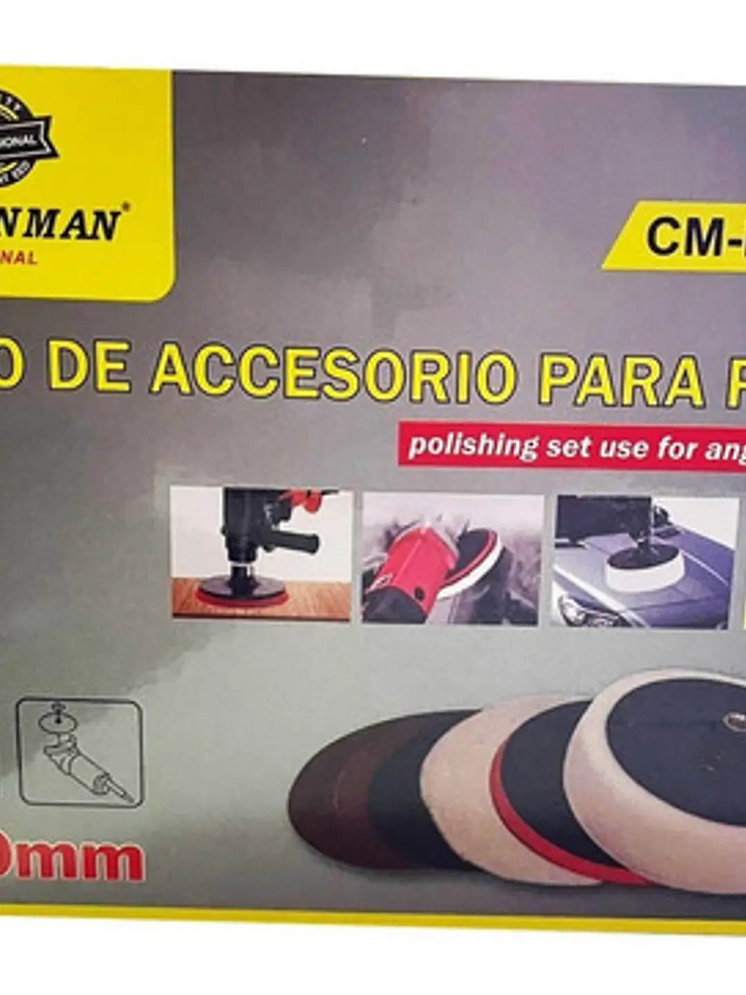 Juego De Accesorios Para Pulir 7 Piezas 180mm 2