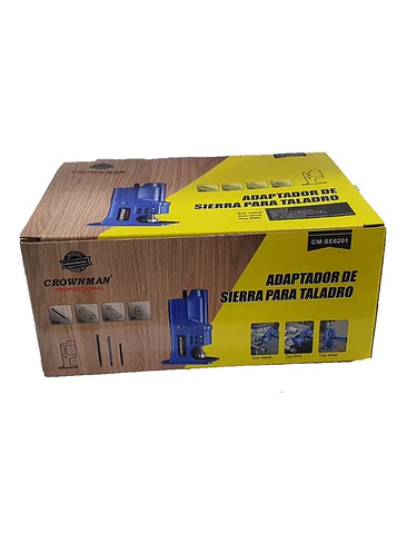 Sierra Caladora Para Taladro +3 Hojas Madera Metal Pvc / Uss 6