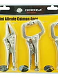 Set Kit Juego De Mini Alicate Caiman 4 Piezas Crownman - Miniatura 1