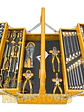 Caja De Herramientas Metálica 59 Piezas Ingco - Miniatura 1