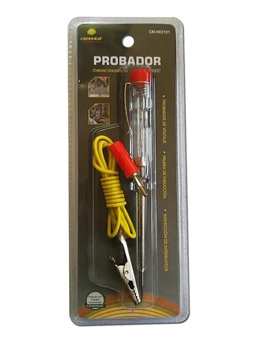 Probador Corriente Dc 6-24v Tester Multivoltaje Punta Aguja 2