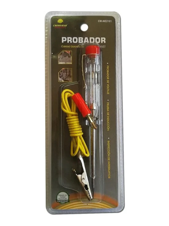Probador Corriente Dc 6-24v Tester Multivoltaje Punta Aguja 2