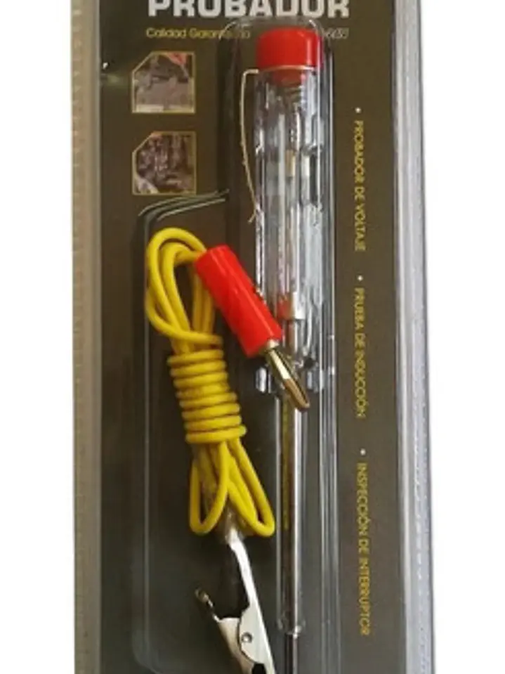 Probador Corriente Dc 6-24v Tester Multivoltaje Punta Aguja 2