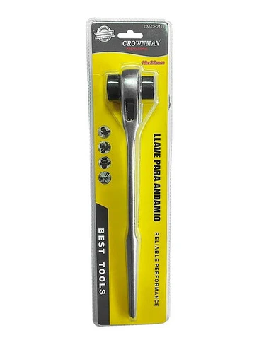 Llave Carraca Andamios Chicharra 19 Mm Y 22 Mm Profesional 2