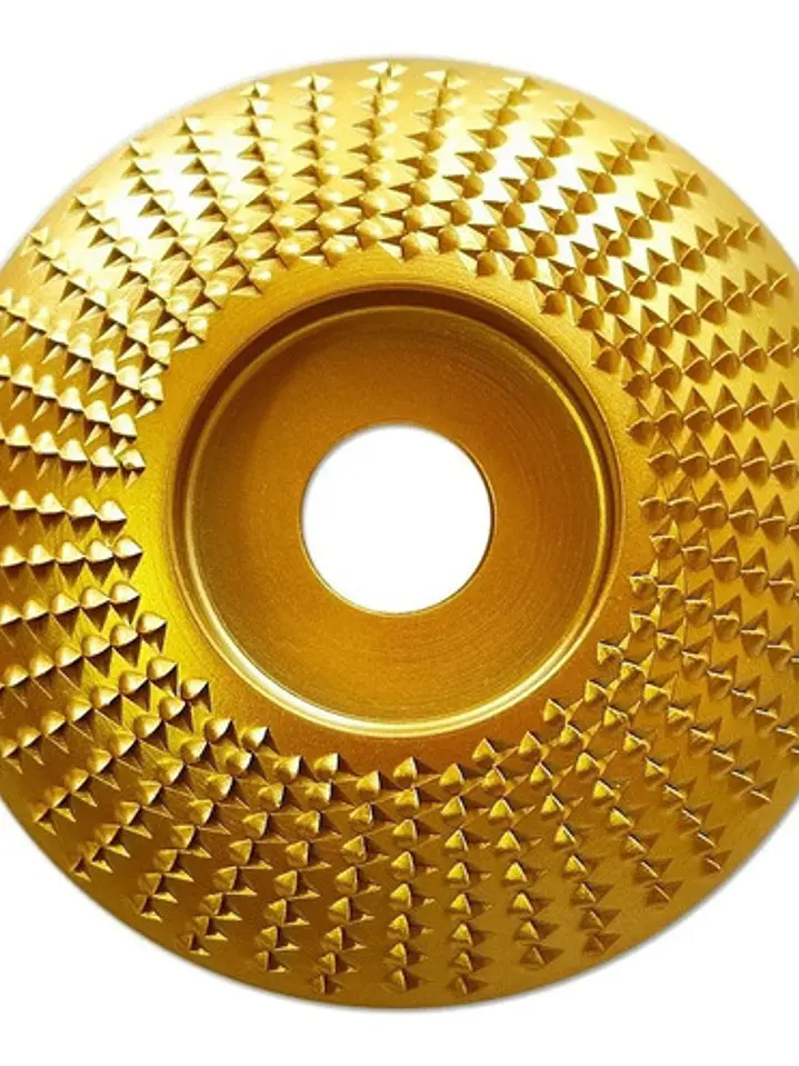 Disco Escofina Semi Circular 85mm Desbaste Madera Plástico 1