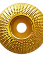 Disco Escofina Semi Circular 85mm Desbaste Madera Plástico - Miniatura 1