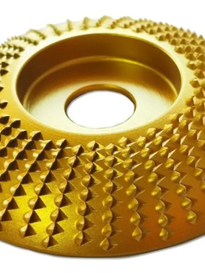 Disco Escofina Semi Circular 85mm Desbaste Madera Plástico 2