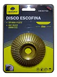 Disco Escofina Semi Circular 85mm Desbaste Madera Plástico - Miniatura 3