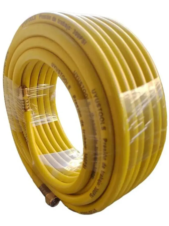 Manguera 15 Metros Para Compresor/aire Reforzada Pvc 300psi 3
