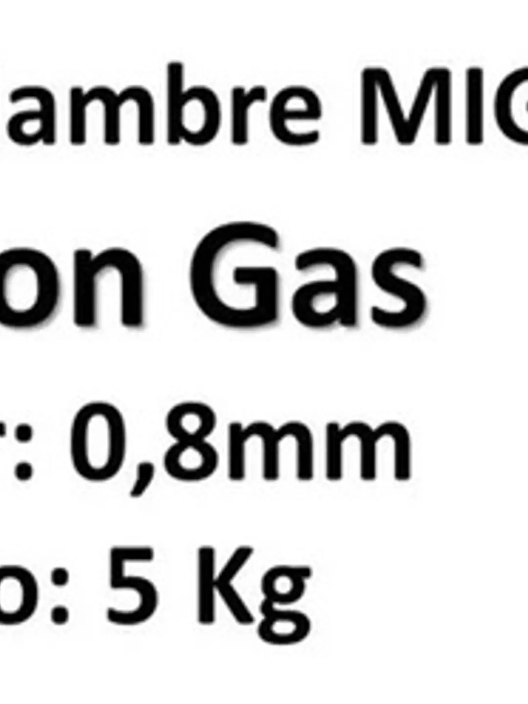 Alambre Mig 70s-6 Sólido 5kg 0.8mm Envíos Gratis 2