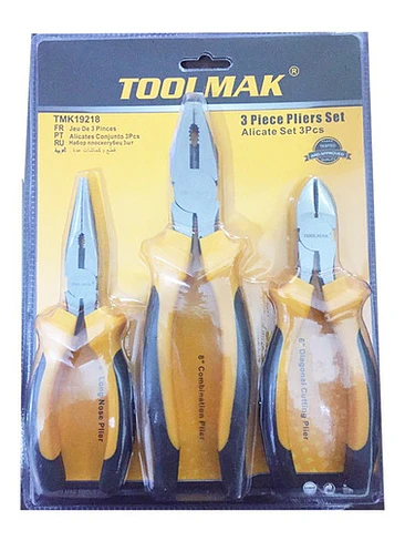 Juego/set/kit De Alicates 3 Piezas Toolmak 1