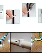 Grapa Grampa Rg6 Cable 10mm Blanco 100 Unidades Toolmak - Miniatura 3