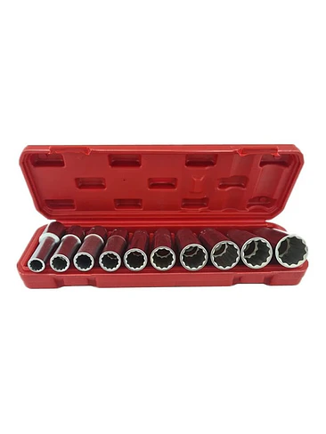 Kit Juego Dados Largos Poligonales Cuadrante 1/2 10 Piezas 1