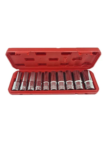 Kit Juego Dados Largos Poligonales Cuadrante 1/2 10 Piezas 2
