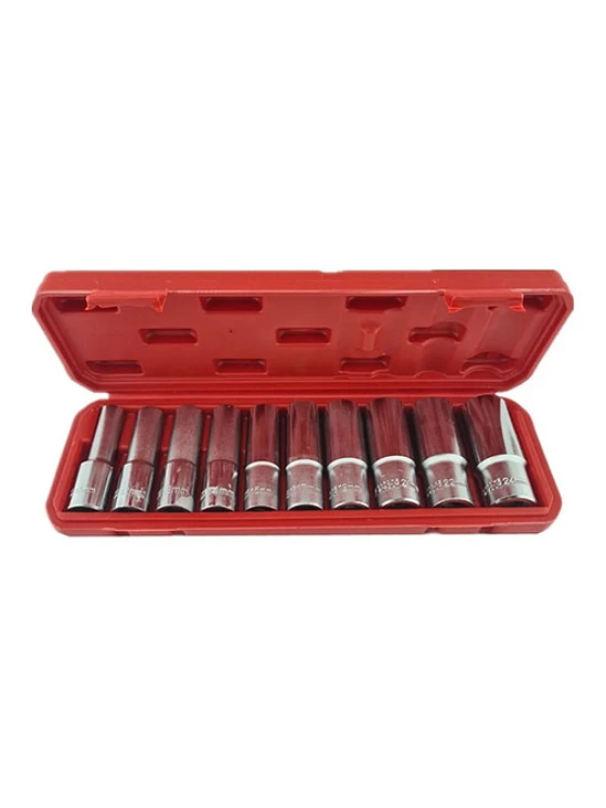 Kit Juego Dados Largos Poligonales Cuadrante 1/2 10 Piezas 2