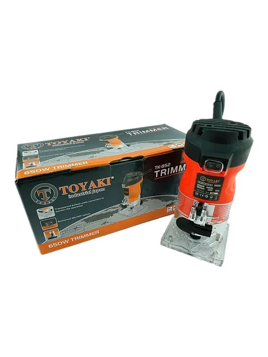 Fresadora Tupi Router 6,35mm 650 W + Set De 12 Fresas 2