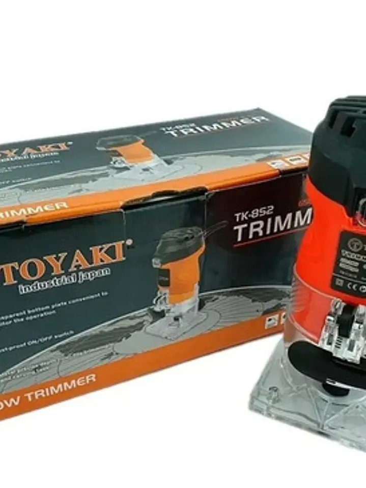 Fresadora Tupi Router 6,35mm 650 W + Set De 12 Fresas 2