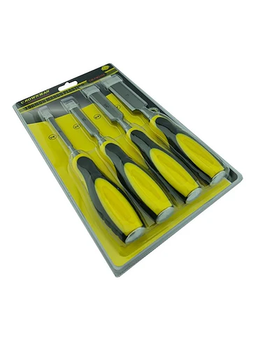 Juego Formones De Golpe Madera 4 Piezas Crownman Cm-fm3104 2