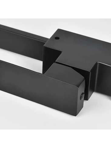 Llave Monomando Lavaplatos Acero Inoxidable Negro Mate 3