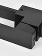 Llave Monomando Lavaplatos Acero Inoxidable Negro Mate - Miniatura 3