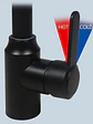 Llave Monomando Lavaplatos Acero Inoxidable Negro Mate - Miniatura 6