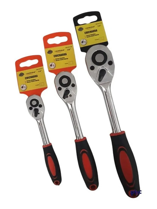 Pack De Ratchet O Chicharra De 1/4 & 3/8 & 1/2 1