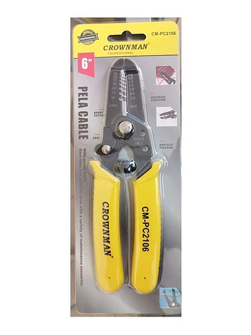 Alicate Pelacable Y Cortador 6 Pulgadas 3