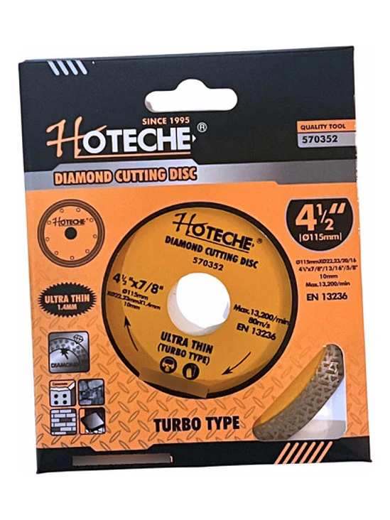 Disco Corte Porcelanato Diamante 4,5 Pulgadas 115mm 1