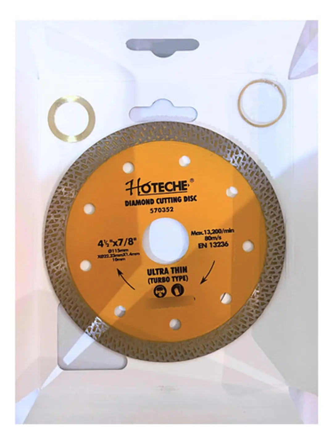 Disco Corte Porcelanato Diamante 4,5 Pulgadas 115mm 2