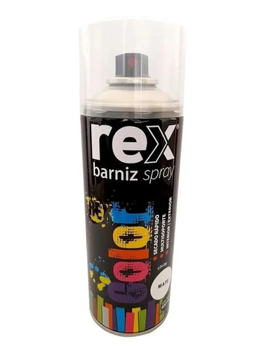 Aerosol / Spray Barniz Acabado Profesional Rex 400ml 1