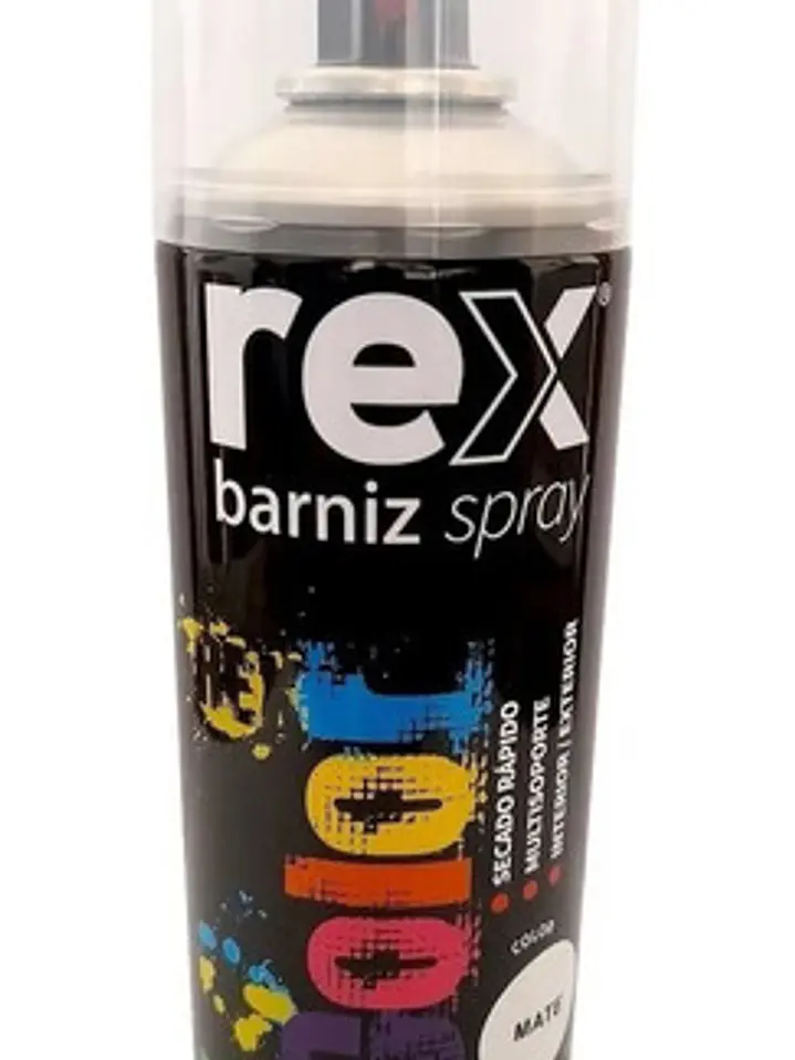 Aerosol / Spray Barniz Acabado Profesional Rex 400ml 1