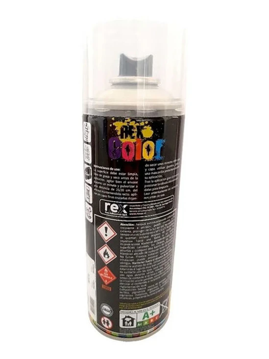 Aerosol / Spray Barniz Acabado Profesional Rex 400ml 2