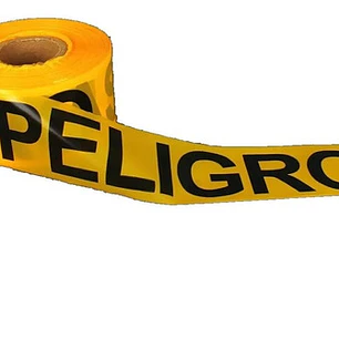 Cinta Peligro Amarilla 75mm X 305 Metros