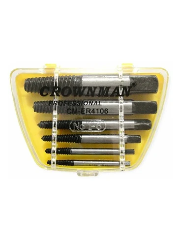 Extractor De Tornillos Saca Pernos Cortados 6pcs Resistentes 1