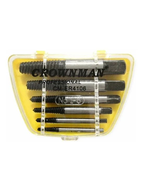 Extractor De Tornillos Saca Pernos Cortados 6pcs Resistentes 1